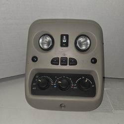 03-06 ESCALADE Chevy Tahoe Suburban OverHead Console Climate Control Used