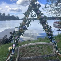 Arch And Flower For Wedding Decorations 