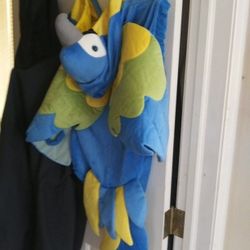 Child's Plush Hoodie Parrot  Costume -Size L  (6-7) Also Fits XL- Manufactured by Chosun