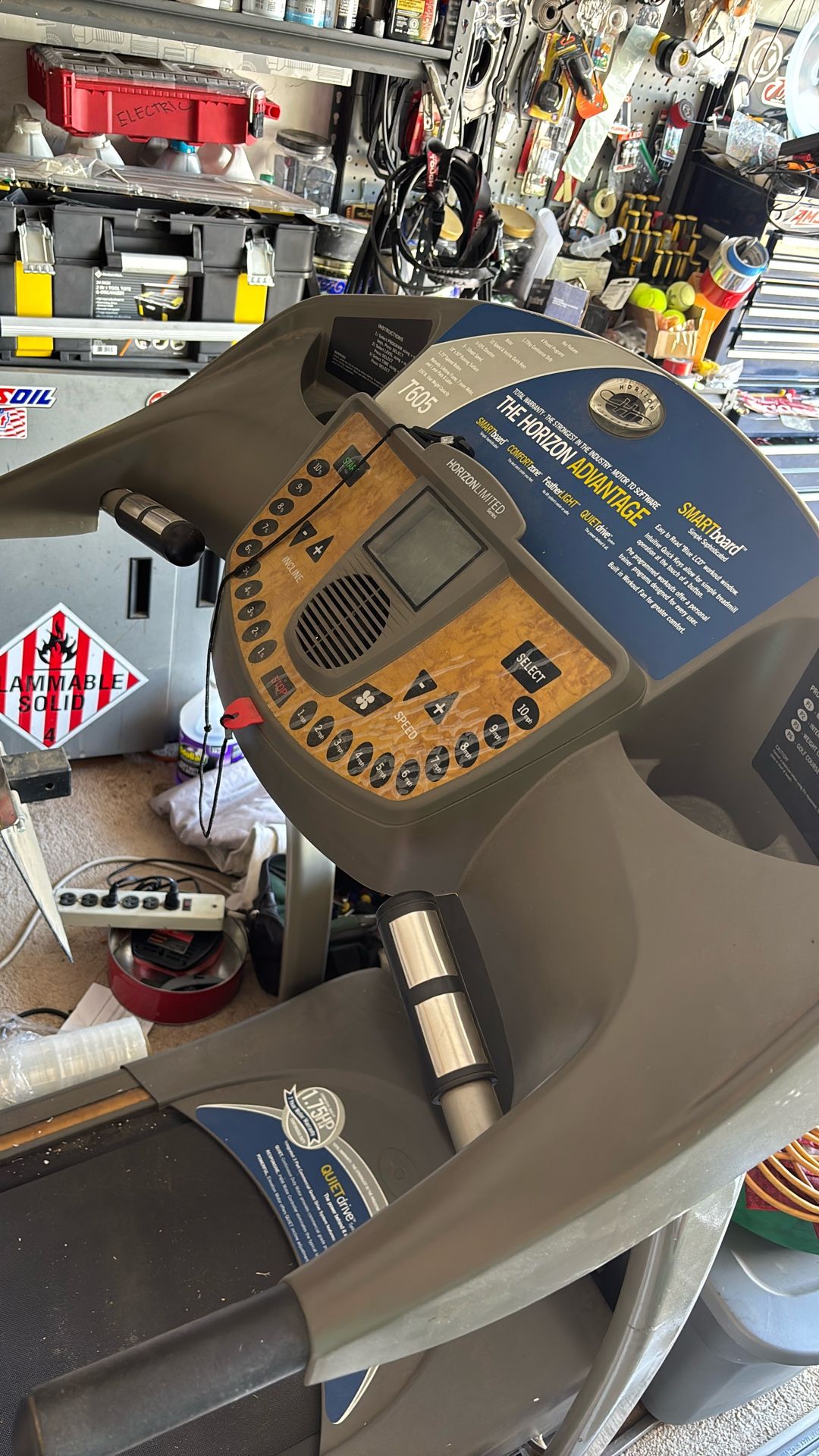 Horizon Fitness Treadmill Incline