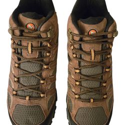 Merrell Men's Moab 3 Mid Waterproof Hiking Boot, Earth Medium Width
