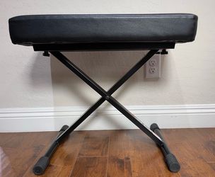 Proline PL1250 Keyboard Bench With Memory Foam Height Adjustable