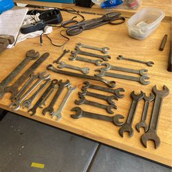 Vintage Mix Blend Wrenches 