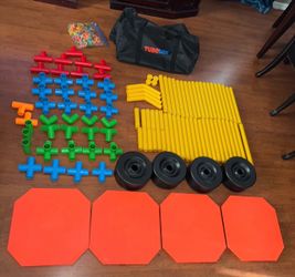 Tubelox Deluxe 220-Piece Building Set Kids Playset STEM building toy