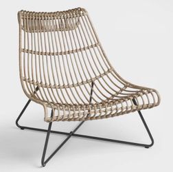 Rattan large chair