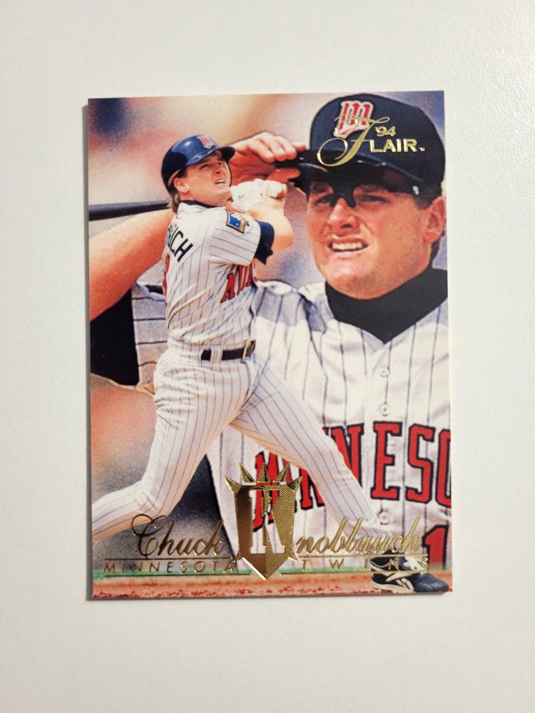 Chuck Knoblauch #314 (1994) Flair, M/NM for Sale in Salunga, PA - OfferUp