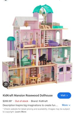 Kidkraft mansion like new $100