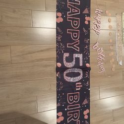 50th Party Supplies 