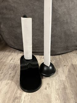 **BRAND NEW** MR.SIGA Toilet Plunger and Bowl Brush Combo for Bathroom Cleaning, Color Black