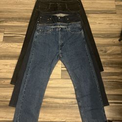 Levi 501 Bundle 38Wx30L,40Wx30L