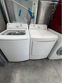 New LG set washer and dryer
