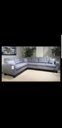 New Grey Sectional Sofa