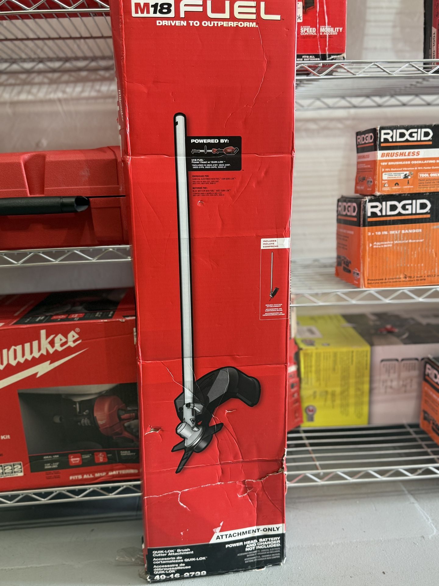 Milwaukee M18 FUEL QUIK-LOK Brush Cutter Attachment