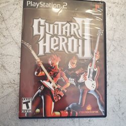 Guitar Hero II Sony PlayStation 2, 2006 PS2  video game