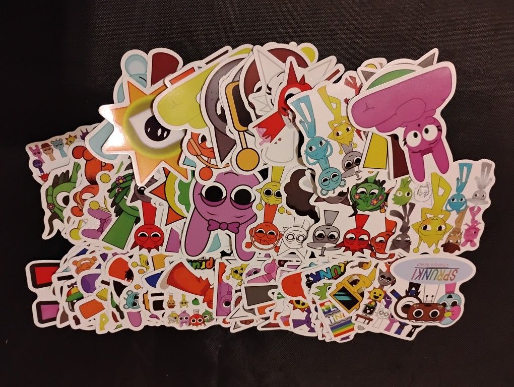 Sprunki Sticker lot of 100