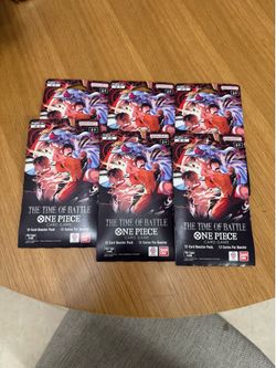 One Piece The Time of Battle Booster Packs