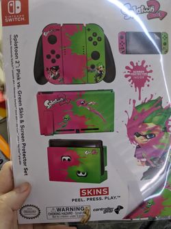 Splatoon Nintendo Switch Skin