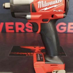 Milwaukee m18 fuel 1/2" mid range impact wrench firm price