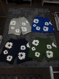 Denim tear shorts