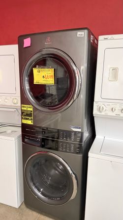GAS STACKABLE, WASHER, AND DRYER