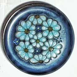 McM Mid Century Flower Power Denby KISMET 10" + Dinner Plate (More Avail)