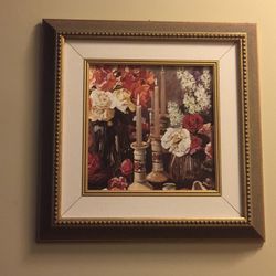 FRAMED CANVAS PORTRAIT SIZE 13” X 13”