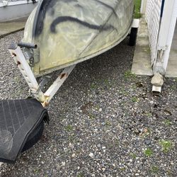 Boat And Trailer And Extra Equipment 