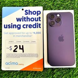 Apple IPhone 14 Pro Max  Unlocked  Pay In Payments With No Credit Check, Lowest Wholesale Prices. 3 months Warranty