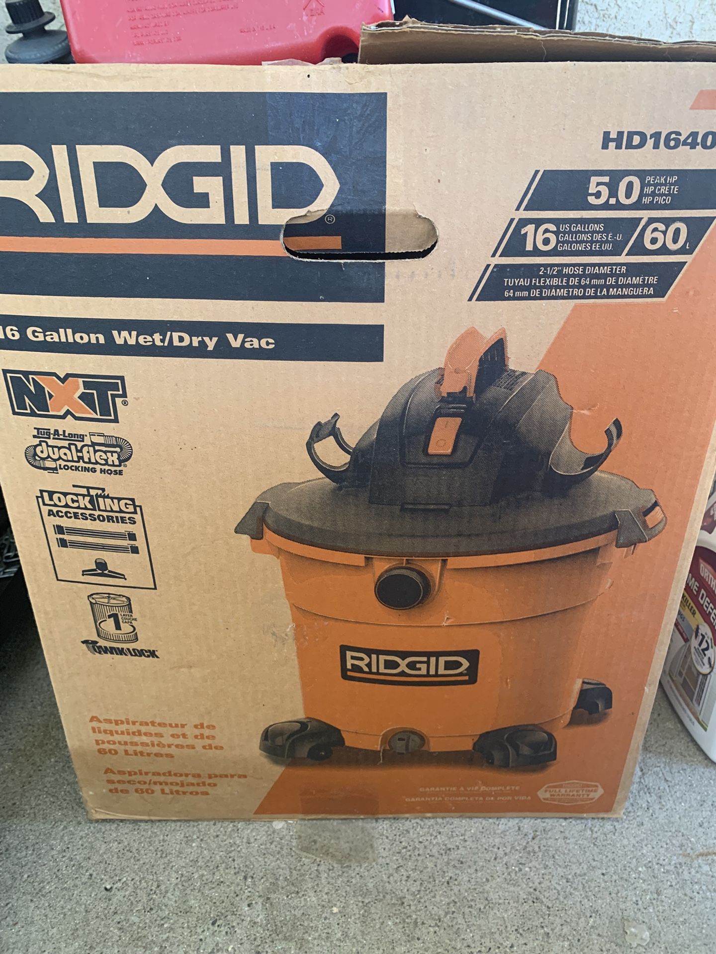 Ridgid Wet/Dry Vacum