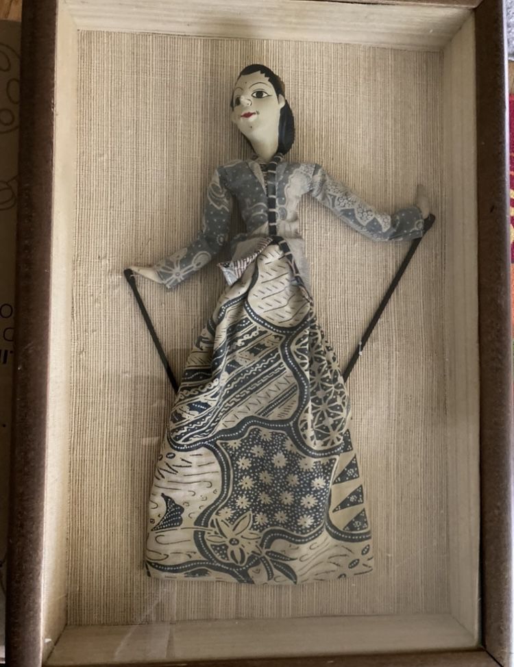 Vintage Japanese theater Puppet