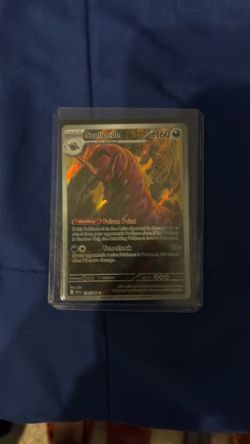 Scolipede full art pokemon card