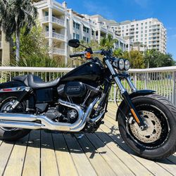 2016 Harley Davidson Fat Bob 103ci Super nice bike Low 12k Miles **Yes Financing **I