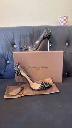 Gianvito Rossi Milano Grommet PVC Pumps