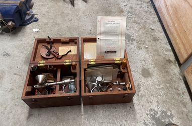 Both Items Gurley Water Flow Meter Model #622