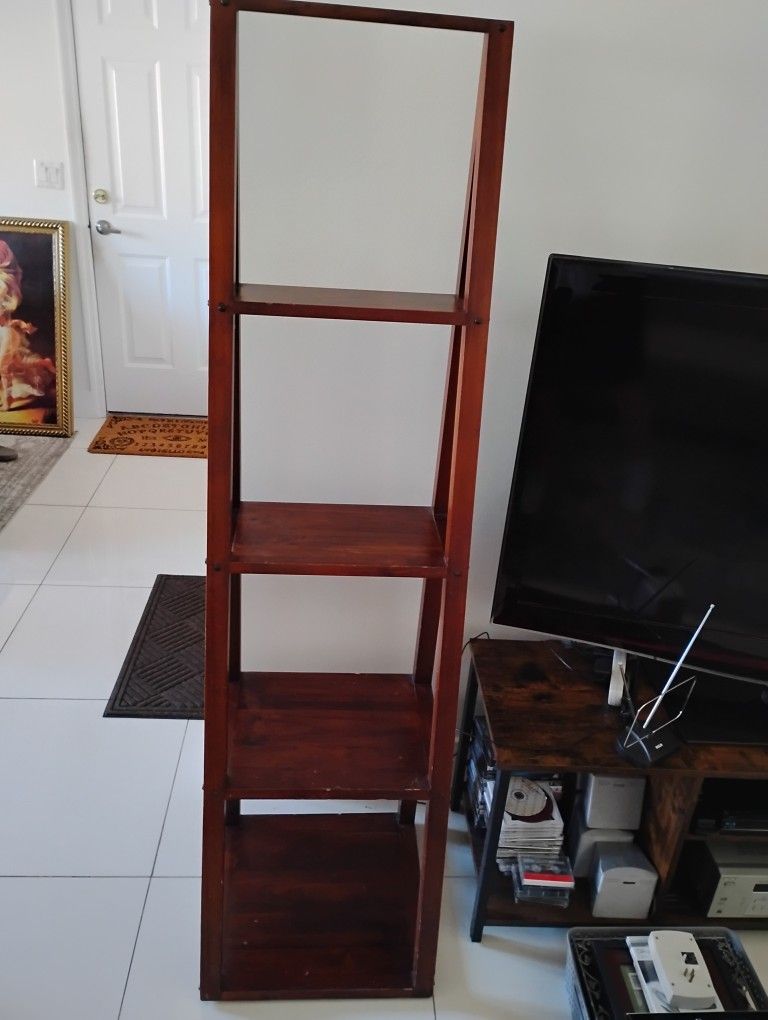 Solid Wood Shelf Display Organizer