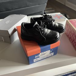 Jelly Beans Black Formal Shoes Size 8