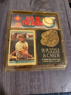 Out of The Park 1991 baseball cards pack