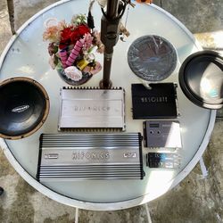 Audio Equipment Subwoofer Amplifiers Bass Knobs 