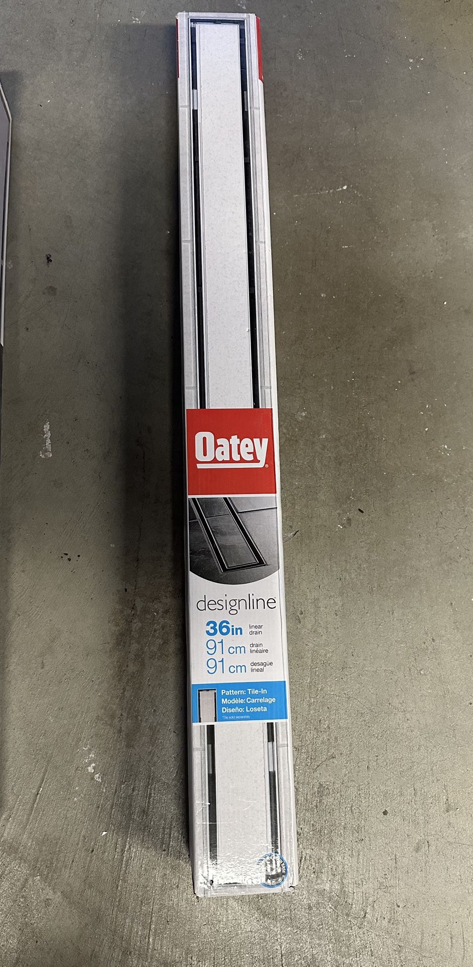 Oatey 36” Shower Drain