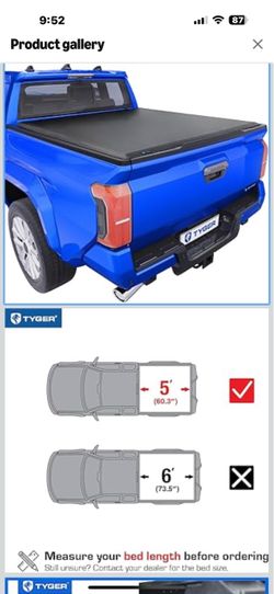 Truck bed cover