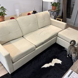 Sofa With Footrest