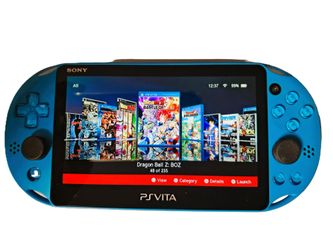 🔥 Sony PS Vita PCH-2000 Blue — Preloaded Games, Ready to Play + 7-Day Warranty 🔥