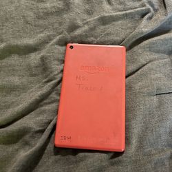 Red Amazon Tablet