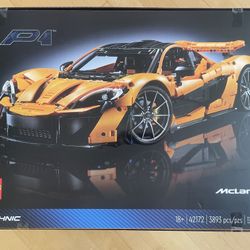 Brand New! Factory Sealed! Authentic Lego McLaren P1 42172 Technic 3893 pcs Complete Set Cars 18+