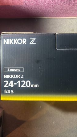Nikkor Z 24-120mm f/4 S Lens Box