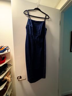 Zara Midi Denim Dress Size 4