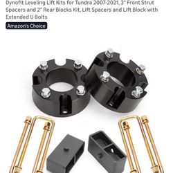 Dynofit 3'' Front+2'' Rear Leveling lift kits for 2007-2021 Toyota Tundra 2/4WD