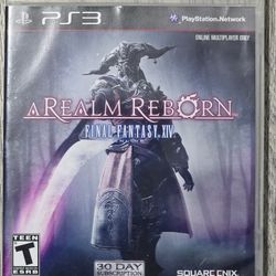 A REALM REBORN FINAL FANTASY XIV FOR PS3
