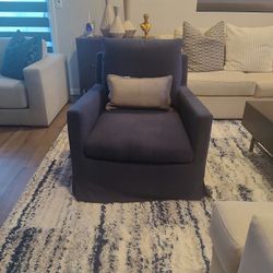 World Market Brand Swivel Chair 