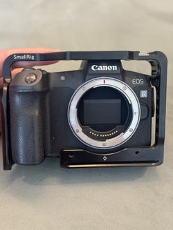 Canon Eos R Camera Body & 3 Lenses, Cage, Batteries